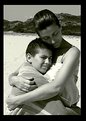 Picture Title - Mother and son on the beach