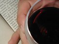 Picture Title - Wine and book