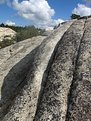 Picture Title - lines of granite, lines of clouds