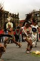 Picture Title - Aztec dancers celebrate in Mexico City's Zocalo