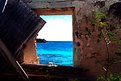 Picture Title - Ocean Through Ruin Window