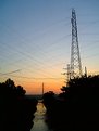 Picture Title - Pylons at Dawn