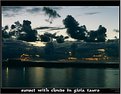 Picture Title - Sunset With Clouds In Gioia Tauro