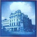 Picture Title - Holga meets cyanotype