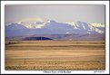 Picture Title - Distant View of the Rockies