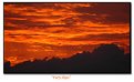 Picture Title - Fiery Sky