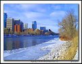 Picture Title - Begining of Bow River Winter Freeze Up