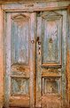 Picture Title - faded blue door