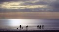 Picture Title - beachcombers at dusk