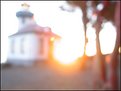 Picture Title - lighthouse, arbutus & sunset (re-post)