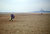 Girl on the beach at Chennai