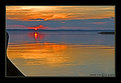 Picture Title - A Canoe Sunset