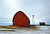 Red Barn on a Winter's Morn...