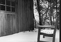 Picture Title - Hut and Chair in the Snow