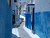 Blue Street in Rabbat,Morroco