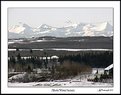 Picture Title - Alberta Winter Scenery