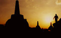 Picture Title - Sunset at Borobudur