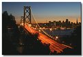 Picture Title - Bay Bridge at Sunset