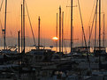 Picture Title - Sun up over harbor