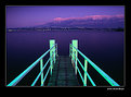 Picture Title - blue hour on the Bourget Lake