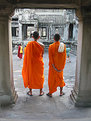 Picture Title - Monks in Angkor Wat