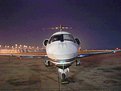 Picture Title - Citation VI on dark winter ramp