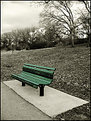 Picture Title - Green Bench