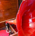 Picture Title - Red Record Player
