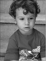 Picture Title - Thoughtful little boy