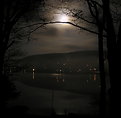 Picture Title - moon light on lake