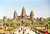 Cambodia Angkor Wat during high season