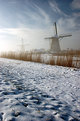 Picture Title - More snow at Kinderdijk