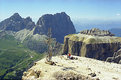 Picture Title - cross in the dolomitic landscape