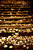unorganized rows of stones