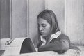 Picture Title - Reading intently: University of Georgia : Oct. 1971.