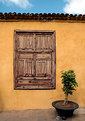 Picture Title - Painted window