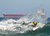 Mick Fanning - with the spray