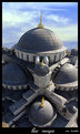 Picture Title - blue mosque dome