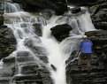 Picture Title - The photographer and the waterfall