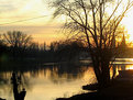 Picture Title - Sunset over the Tisza