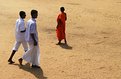 Picture Title - Boy Monk and boy devotees