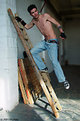 Picture Title - Hunk on a ladder