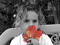 Picture Title - T. with flower