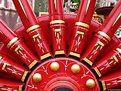 Picture Title - Antique Fire Engine Wheel