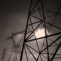 Picture Title - Electric pylon VIII