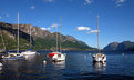 Picture Title - deep blue lake Como