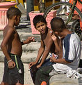 Picture Title - kids and cigars