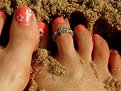 Picture Title - Summer Beach Toes