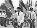 Picture Title - Canadian veterans' parade colour party