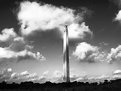 Picture Title - Monument and Clouds